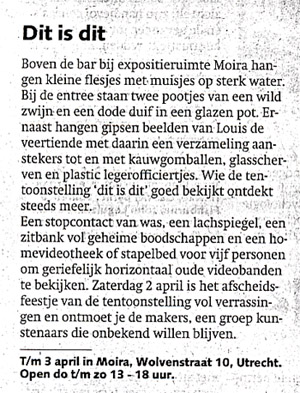 dit is dit recensie utrechts nieuwsblad