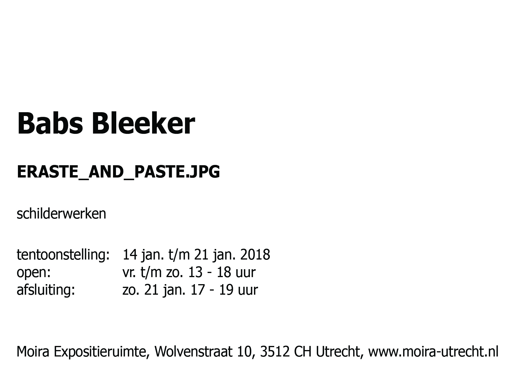 babs bleeker flyer ak